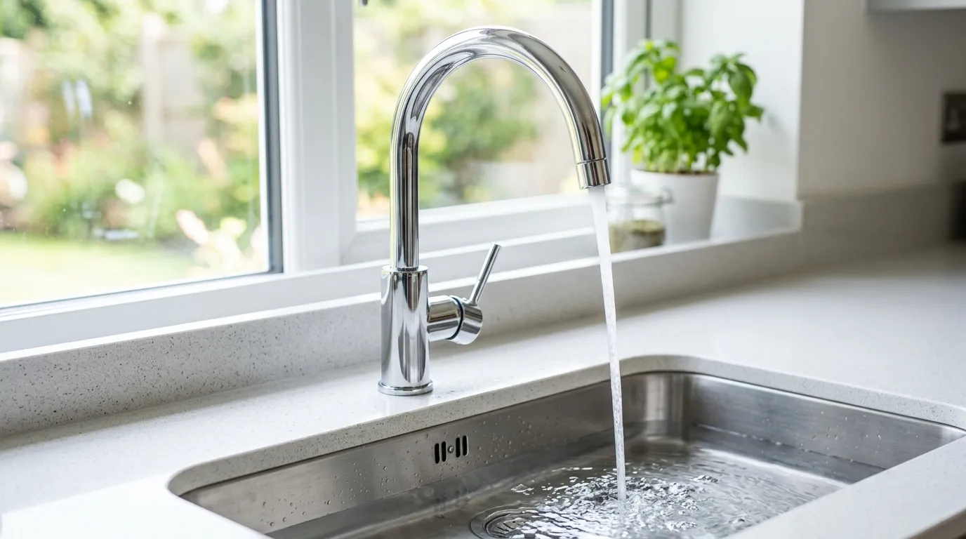 Local Plumbing Master Pros same day plumber fixing a faucet in Mount Joy, PA